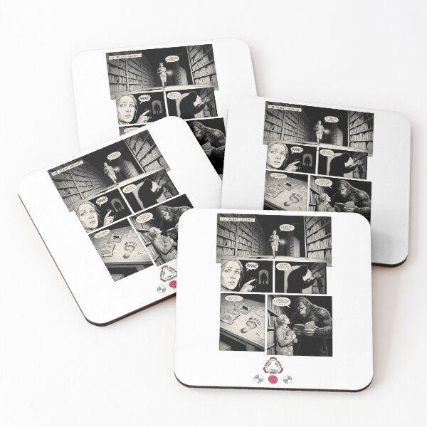 Item preview, The Silent Archive: Bigfoot Discovered Reading Rare Folios designed and sold by Whimsy Trail Co.
