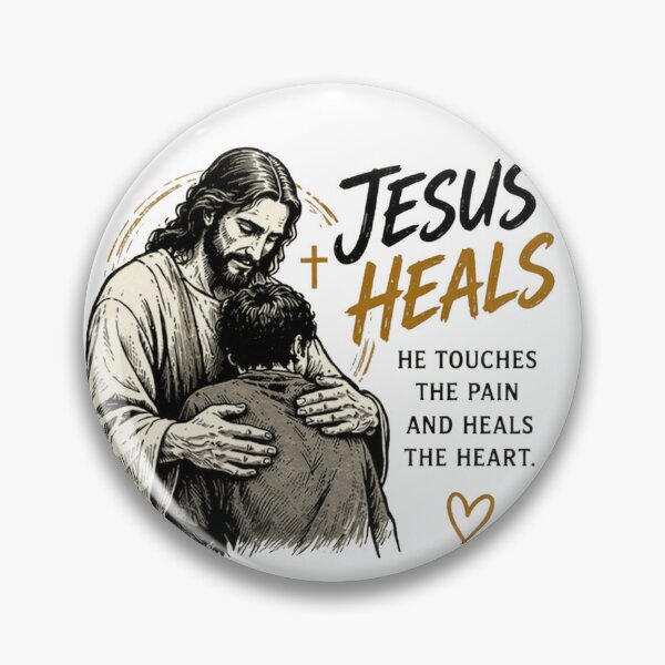 Item preview, Jesus Heals designed and sold by yunamaliskova.