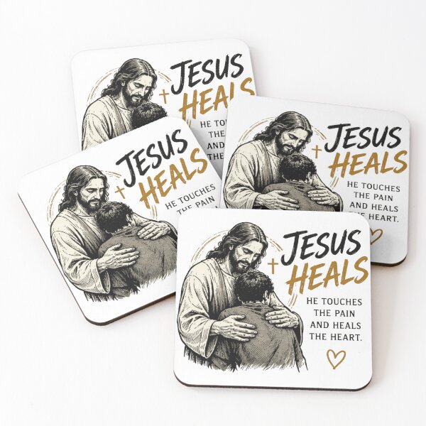 Item preview, Jesus Heals designed and sold by yunamaliskova.