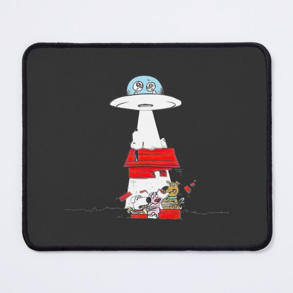 Item preview, Famous Dogs Alien Abduction Mashup ⭐⭐⭐⭐⭐ designed and sold by maradel.