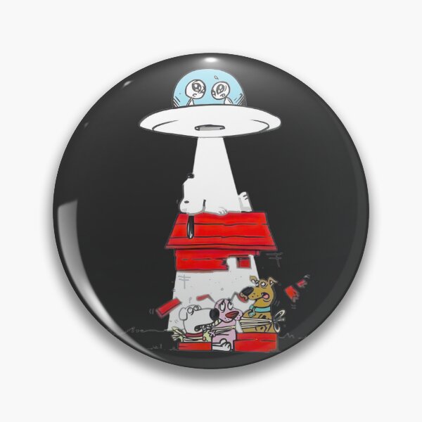 Item preview, Famous Dogs Alien Abduction Mashup ⭐⭐⭐⭐⭐ designed and sold by maradel.