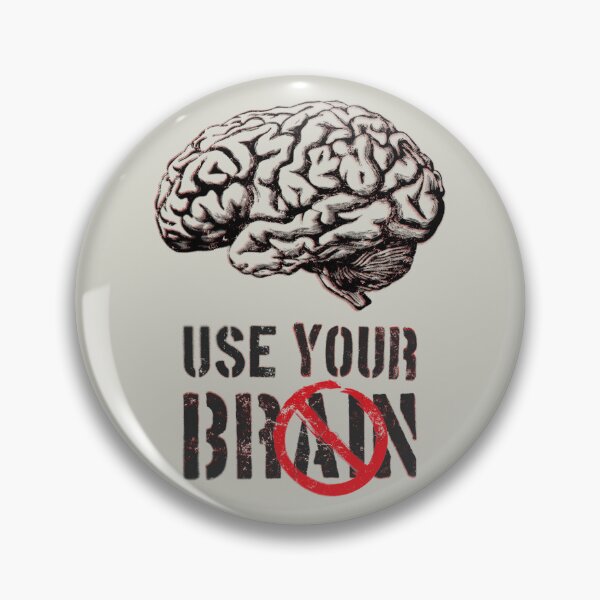 Item preview, STOP AI - Use your brain designed and sold by Frank J. Art.