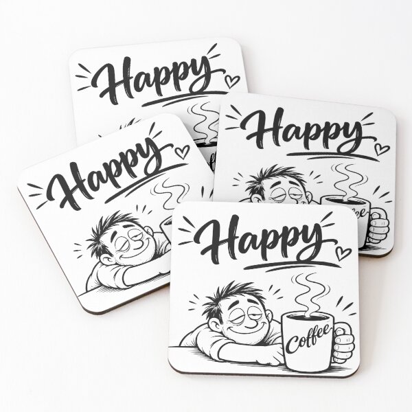 Item preview, Coffee makes you happy designed and sold by Fingolfins Welt.