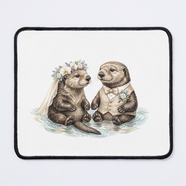 Item preview, Sea Otter Wedding designed and sold by Roy & Tiffany.