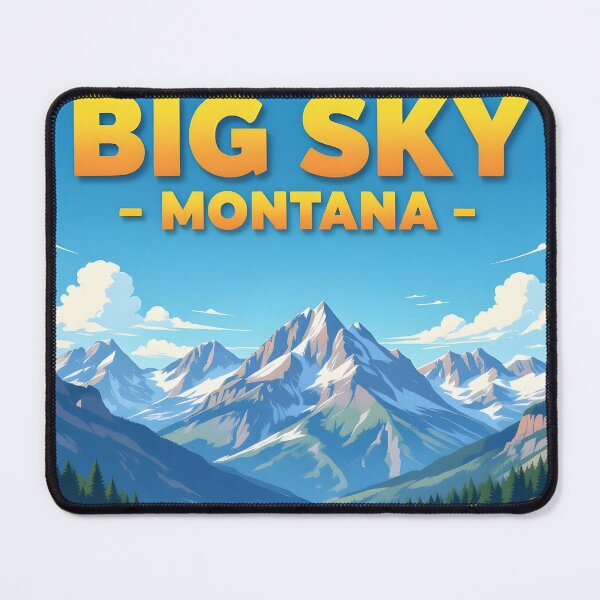 Item preview, Big Sky, Montana, USA - Travel Destinations designed and sold by LSVart.