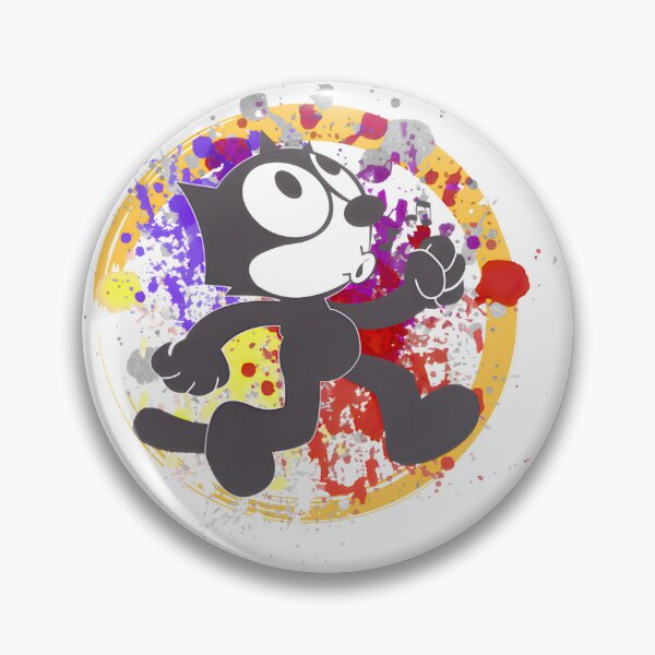 Item preview, Felix Cat Splatter Art ⭐⭐⭐⭐⭐ designed and sold by maradel.
