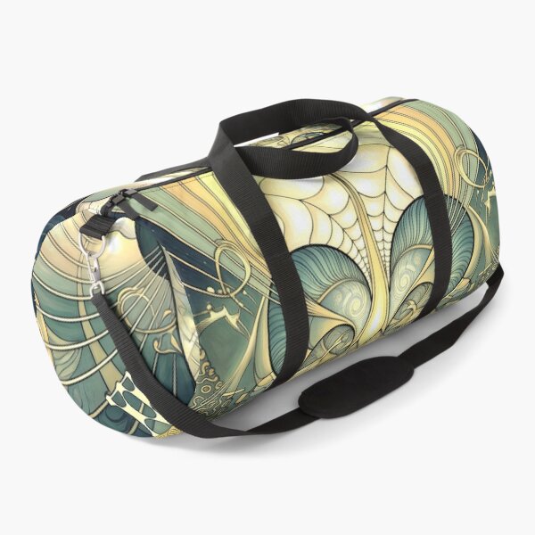 Item preview, Abstract Green Fractal with Nautilus and Pearls designed and sold by Frackxion.