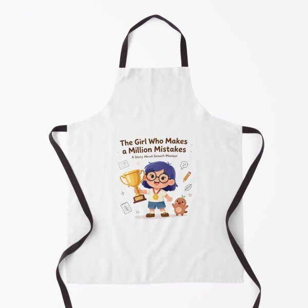 Item preview, The Girl Who Makes Mistakes – Growth Mindset designed and sold by HoMya.