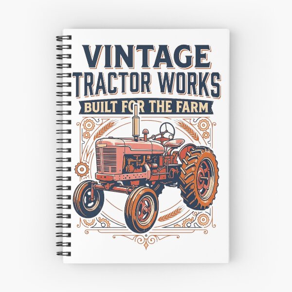 Item preview, Vintage Tractor Works Antique Farm Machinery designed and sold by Mahilis.