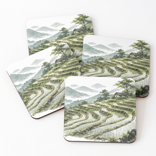 Item preview, Mountain Harvest / Japanese Minimalism Collection designed and sold by ValentynaTyshenkoArt.
