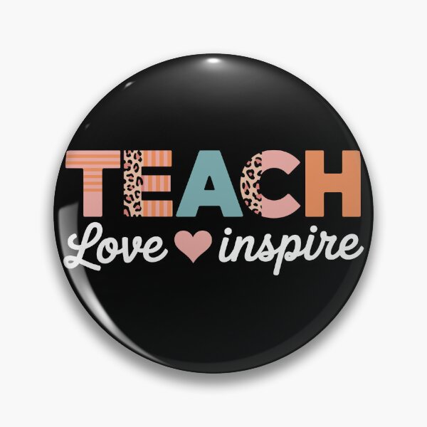 Item preview, Teach Love Inspire Teacher Educator School Professional designed and sold by Doodleoub.