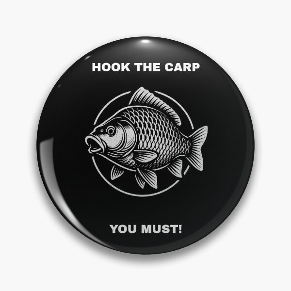 Item preview, Hook The Carp You Must - Funny Galactic Fishing Quote designed and sold by GeekAnglerStore.
