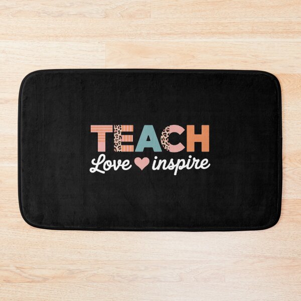 Item preview, Teach Love Inspire Teacher Educator School Professional designed and sold by Doodleoub.