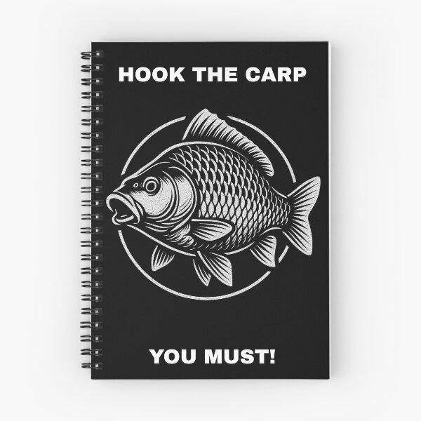 Item preview, Hook The Carp You Must - Funny Galactic Fishing Quote designed and sold by GeekAnglerStore.