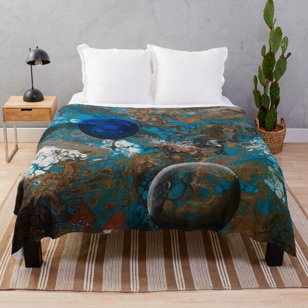 Item preview, Abstract with planets designed and sold by Fred Terpe.