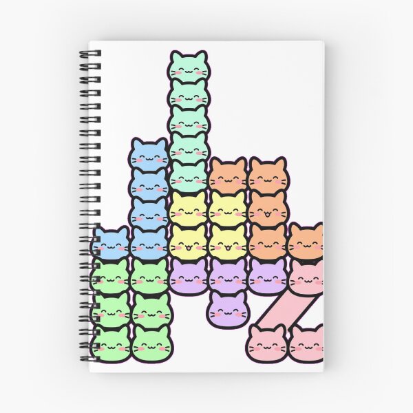 Item preview, Cute Block Stack Cats - Kawaii Pastel Cat Stacking Puzzle - Retro Stacking Game designed and sold by Petringo.