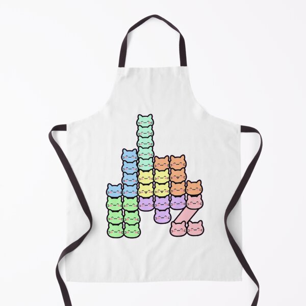 Item preview, Cute Block Stack Cats - Kawaii Pastel Cat Stacking Puzzle - Retro Stacking Game designed and sold by Petringo.