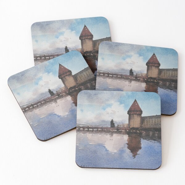 Item preview, Lucerne water tower designed and sold by SlavaArt.