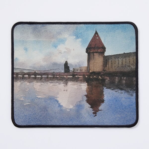 Item preview, Lucerne water tower designed and sold by SlavaArt.