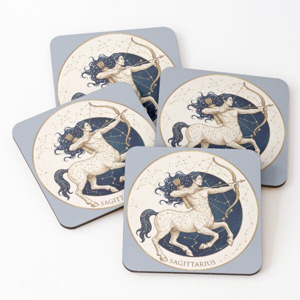 Item preview, Sagittarius Archer Centaur Zodiac Celestial Art PNG designed and sold by MythicMood.