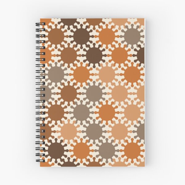 Item preview, Retro Spike Virus Seamless Pattern 001 designed and sold by TexSta.