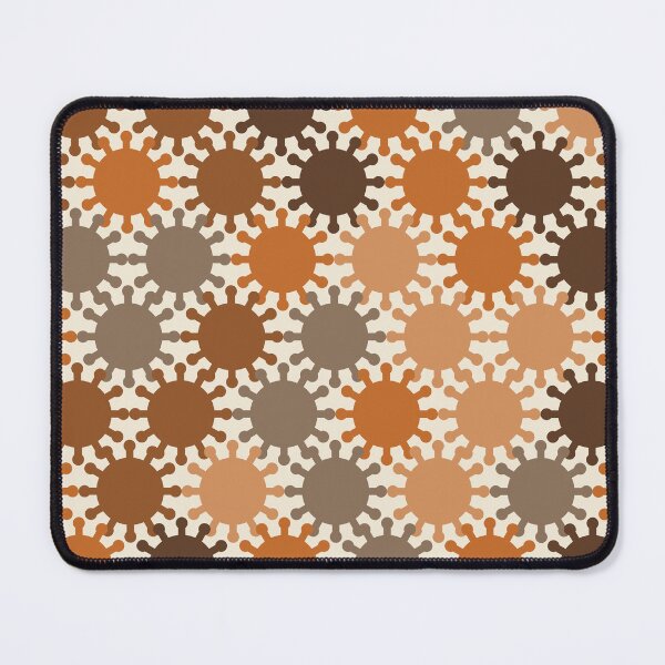 Item preview, Retro Spike Virus Seamless Pattern 001 designed and sold by TexSta.