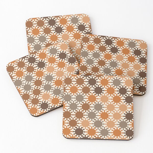 Item preview, Retro Spike Virus Seamless Pattern 001 designed and sold by TexSta.