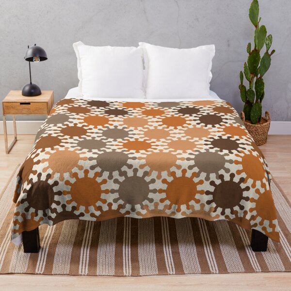 Item preview, Retro Spike Virus Seamless Pattern 001 designed and sold by TexSta.