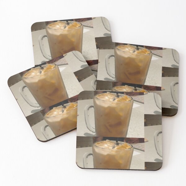 Item preview, Iced Thai Tea in Glass Mug Art Print designed and sold by KaleChub.