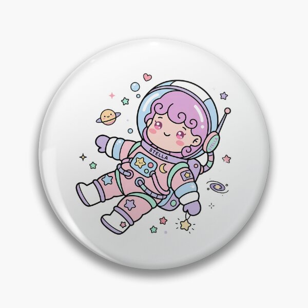 Item preview, Cute Stella the Kawaii Astronaut Girl designed and sold by fuhadislam.