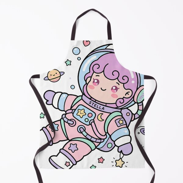 Item preview, Cute Stella the Kawaii Astronaut Girl designed and sold by fuhadislam.
