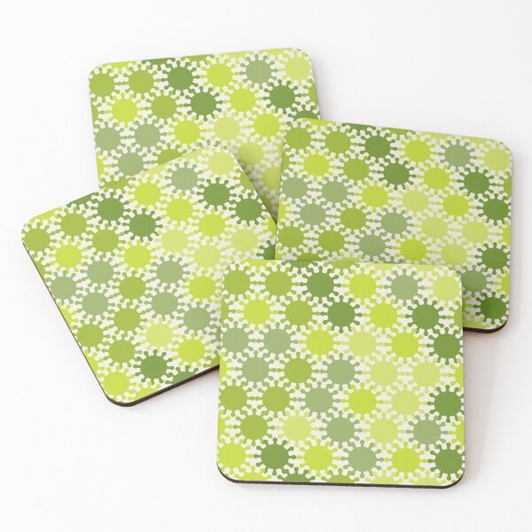 Item preview, Retro Spike Virus Seamless Pattern 002 designed and sold by TexSta.