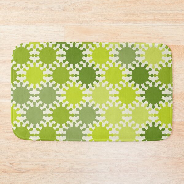 Item preview, Retro Spike Virus Seamless Pattern 002 designed and sold by TexSta.