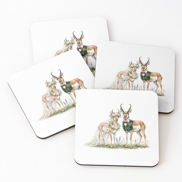 Item preview, Elegant Antelope Wedding designed and sold by Roy & Tiffany.