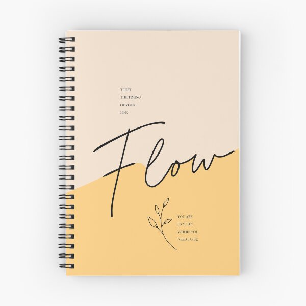 Item preview, Flow Quote Print, Trust the Timing Art, Minimalist Inspirational Poster, Self Growth Decor, Neutral Affirmation Print designed and sold by Studio pod Burom.