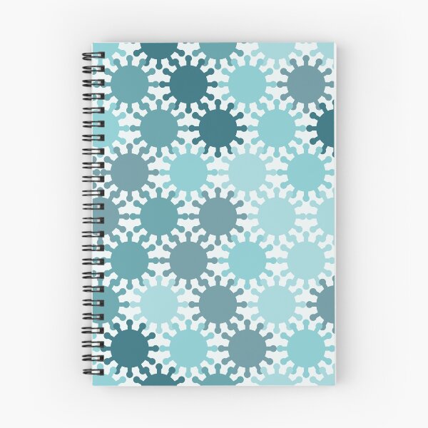 Item preview, Retro Spike Virus Seamless Pattern 003 designed and sold by TexSta.