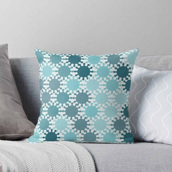 Item preview, Retro Spike Virus Seamless Pattern 003 designed and sold by TexSta.