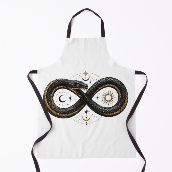 Item preview, Ouroboros Snake Infinity Symbol Mystic Art designed and sold by Snurly.