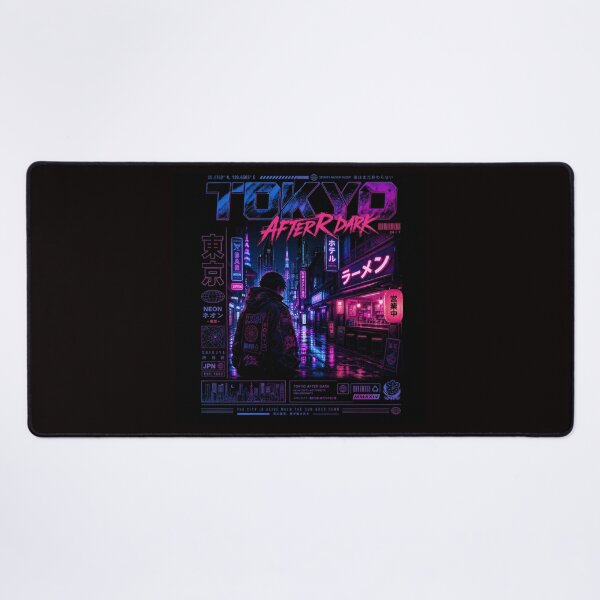 Item preview, Tokyo After Dark | Neon Cityscape Japanese Streetwear T-Shirt designed and sold by rushaib.