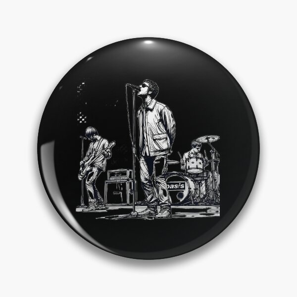 Item preview, Minimalist Line Art Of Oasis Performing designed and sold by FelipGorczany.