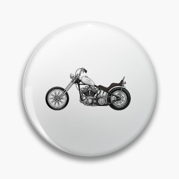 Item preview, Vintage Old School Chopper Motorcycle designed and sold by Aktarstore.