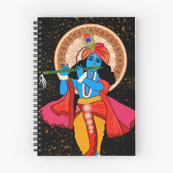 Item preview, Lord krishna digital art  designed and sold by CanvasCharmHub.