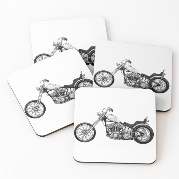 Item preview, Vintage Old School Chopper Motorcycle designed and sold by Aktarstore.