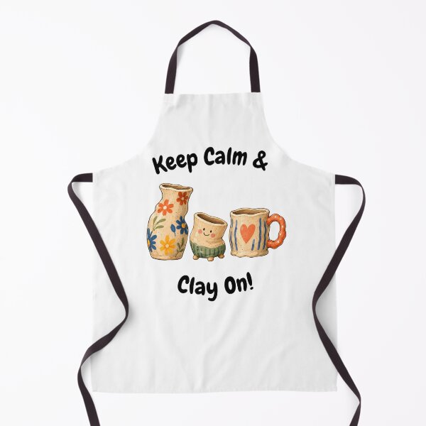Item preview, Keep Calm Clay On designed and sold by SamanthaLPottery.