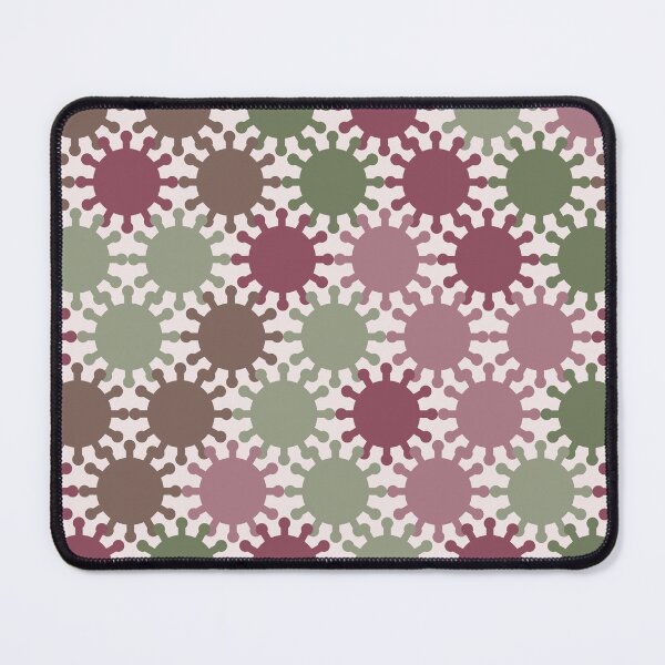 Item preview, Retro Spike Virus Seamless Pattern 004 designed and sold by TexSta.