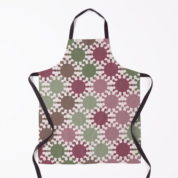 Item preview, Retro Spike Virus Seamless Pattern 004 designed and sold by TexSta.