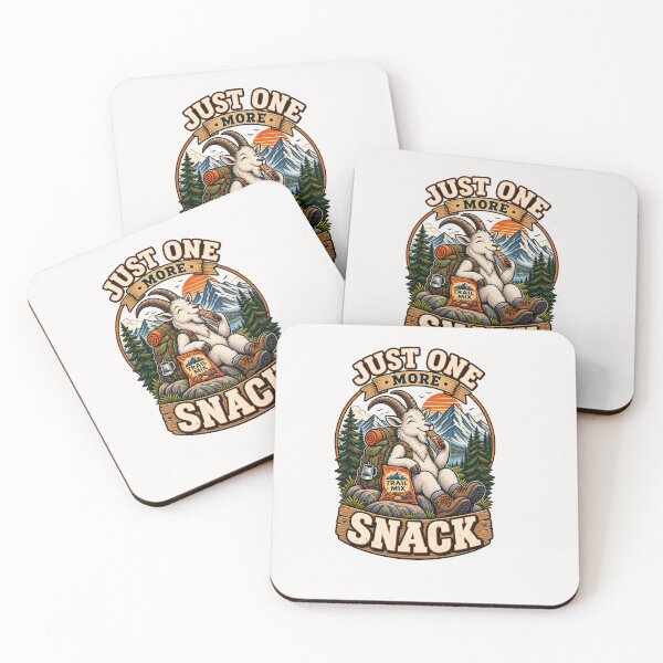 Item preview, Just One More Snack - Hiking Goat designed and sold by LST-Desings.