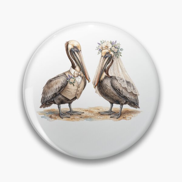 Item preview, Coastal Pelican Wedding designed and sold by Roy & Tiffany.