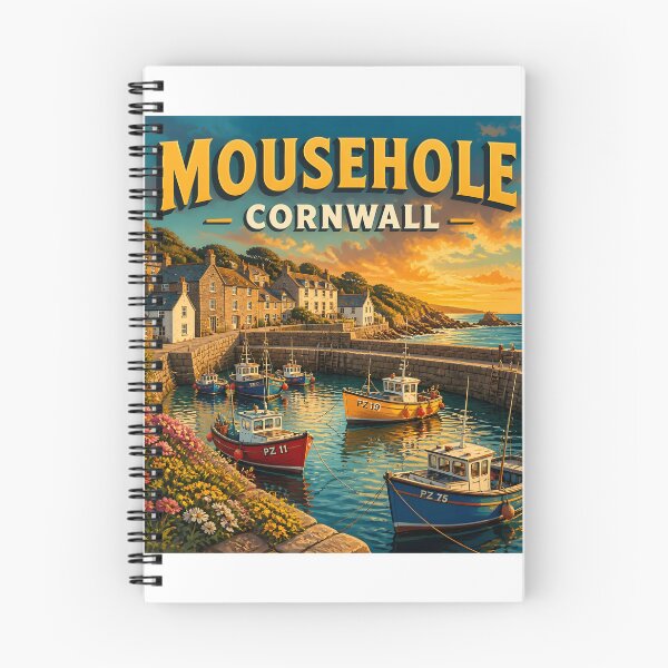 Item preview, Mousehole, Cornwall - Scenic Travel Destinations designed and sold by LSVart.