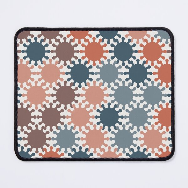 Item preview, Retro Spike Virus Seamless Pattern 005 designed and sold by TexSta.